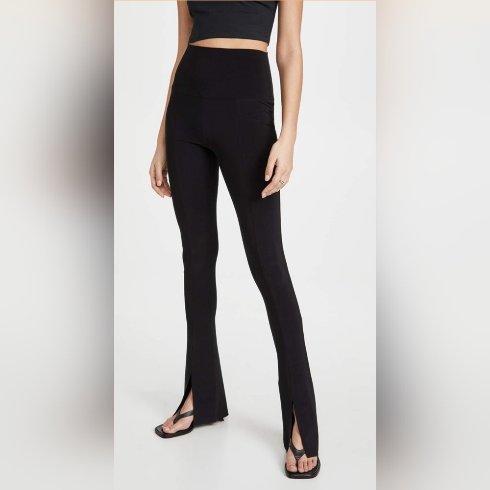 Norma Kamali Black Flare Pants